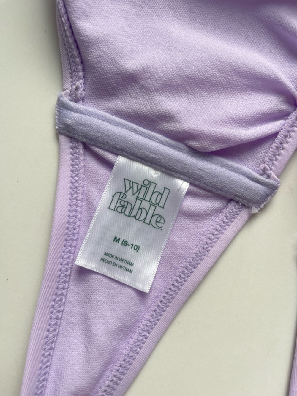 Wild Fable Purple Bikini Top Medium - Picture 3 of 3